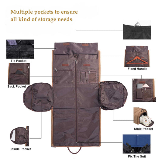 Duffler's Classic Weekender Folding Duffle Bag